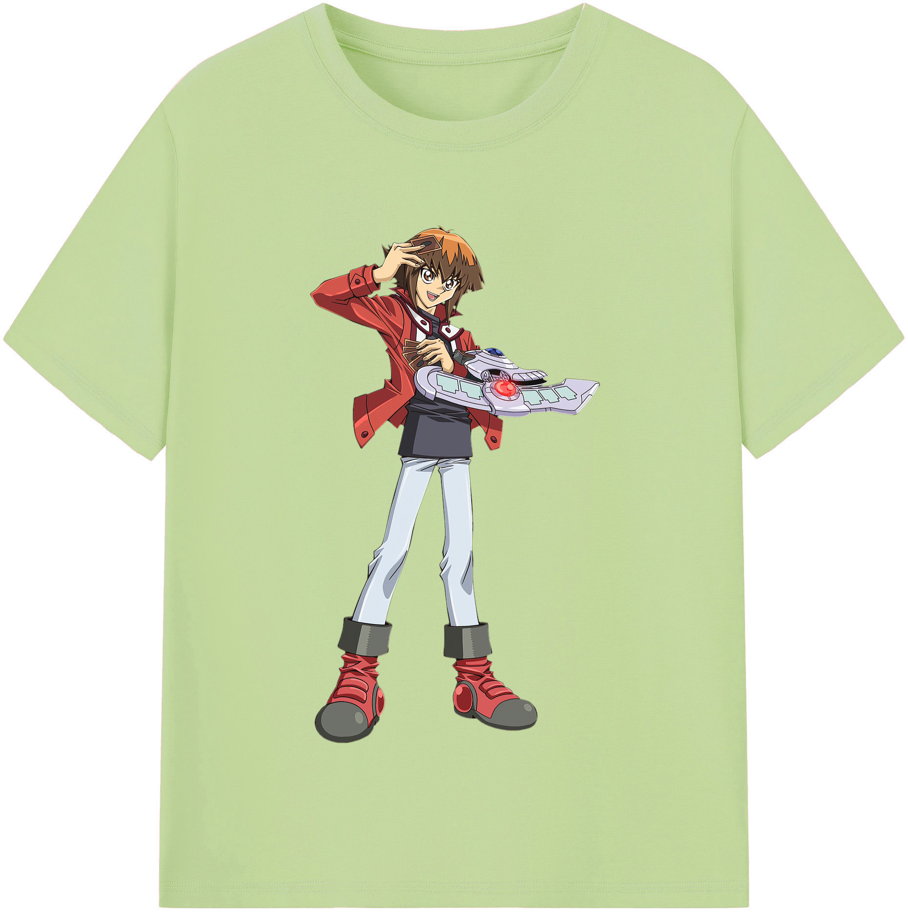 （画像用） 遊☆戯☆王 Yu-Gi-Oh! 綿100％半袖Tシャツ（フロントプリント）